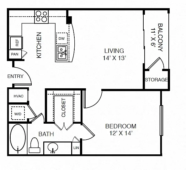 Floor plan A2A