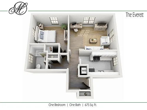 Floor plan Everett