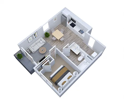 Floor plan Shell