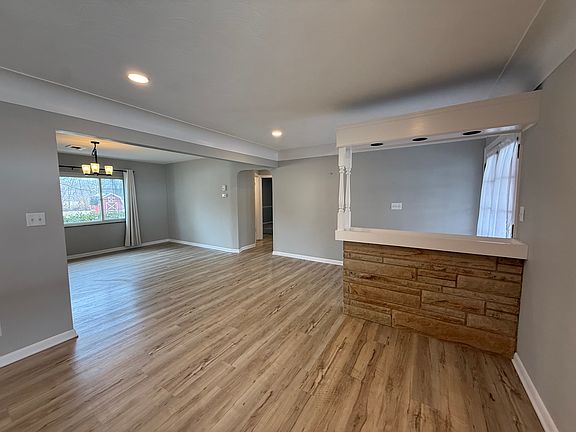 Front door and Dining Room
