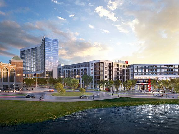 One Rangers Way luxury apartments in Arlington, Texas