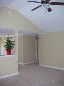 From Living Room toward Bedrooms