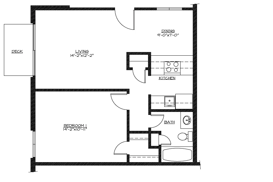 Floor plan Caribou
