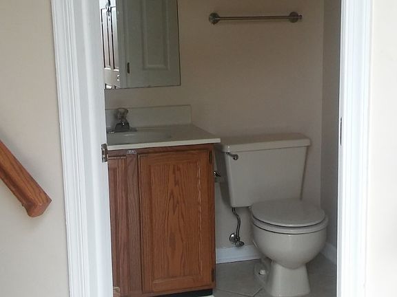 First floor half bath
