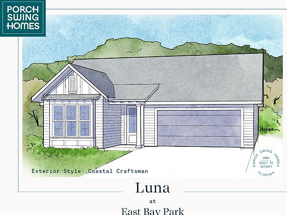 Coastal Craftsman Elevation