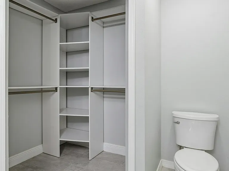 Master closet