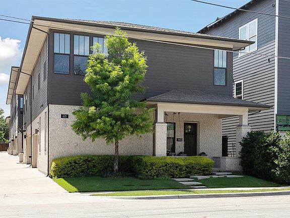 View of contemporary house