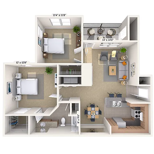 Floor plan Dorchester