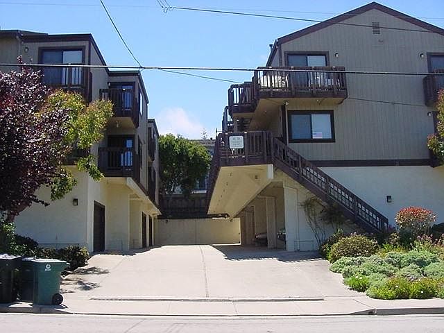 Driveway of property