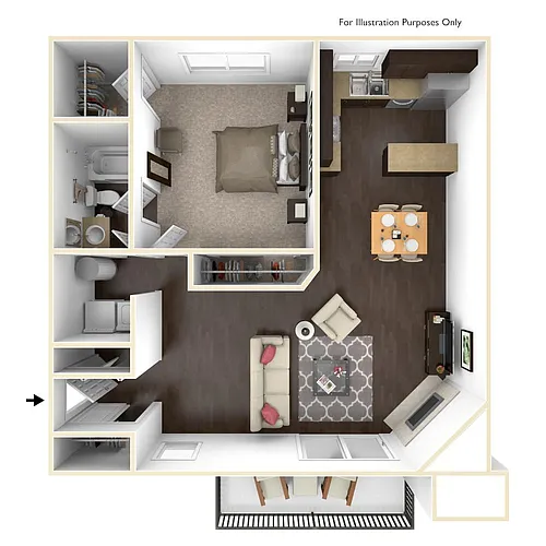 Floor plan A2-B