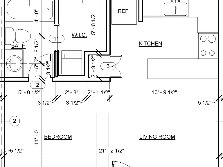 D105 EST Measurment 1-Bedroom_04072020