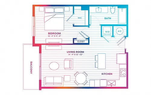 Floor plan A2-N