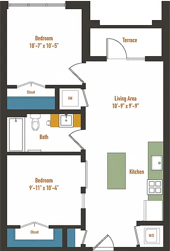 Floor plan JR 2G