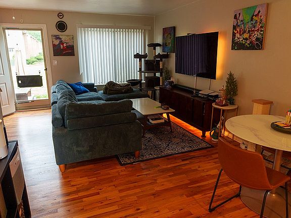 Living and dining space