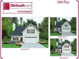 1989 Elevation DEF Plan, Salem Landing, Murfreesboro, TN 37128