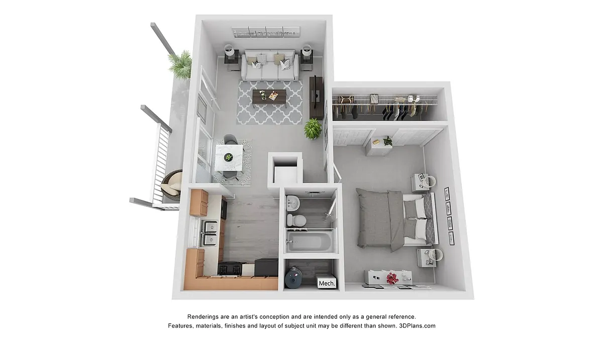 Floor plan The Barrett