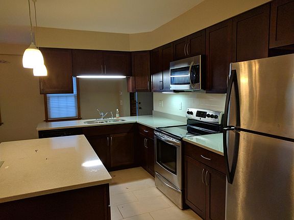 New kitchen with new appliances