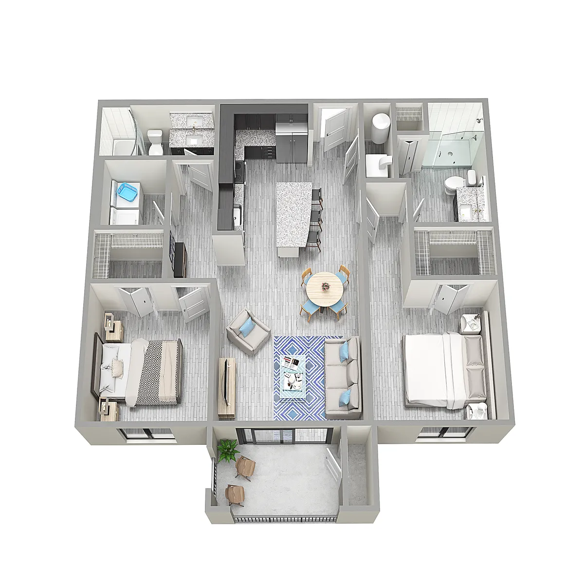 Floor plan B2