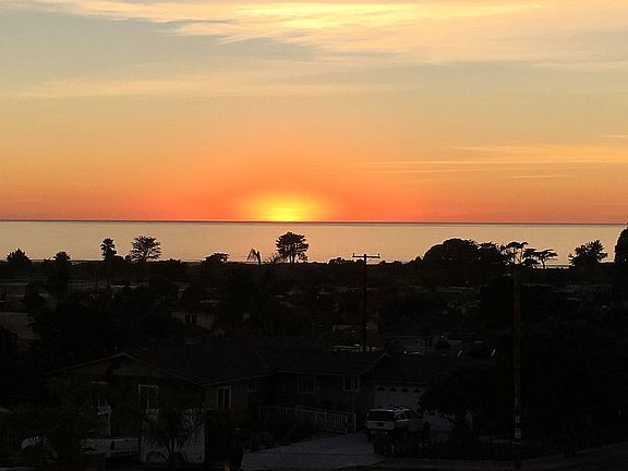 Sunset from 2nd story deck.