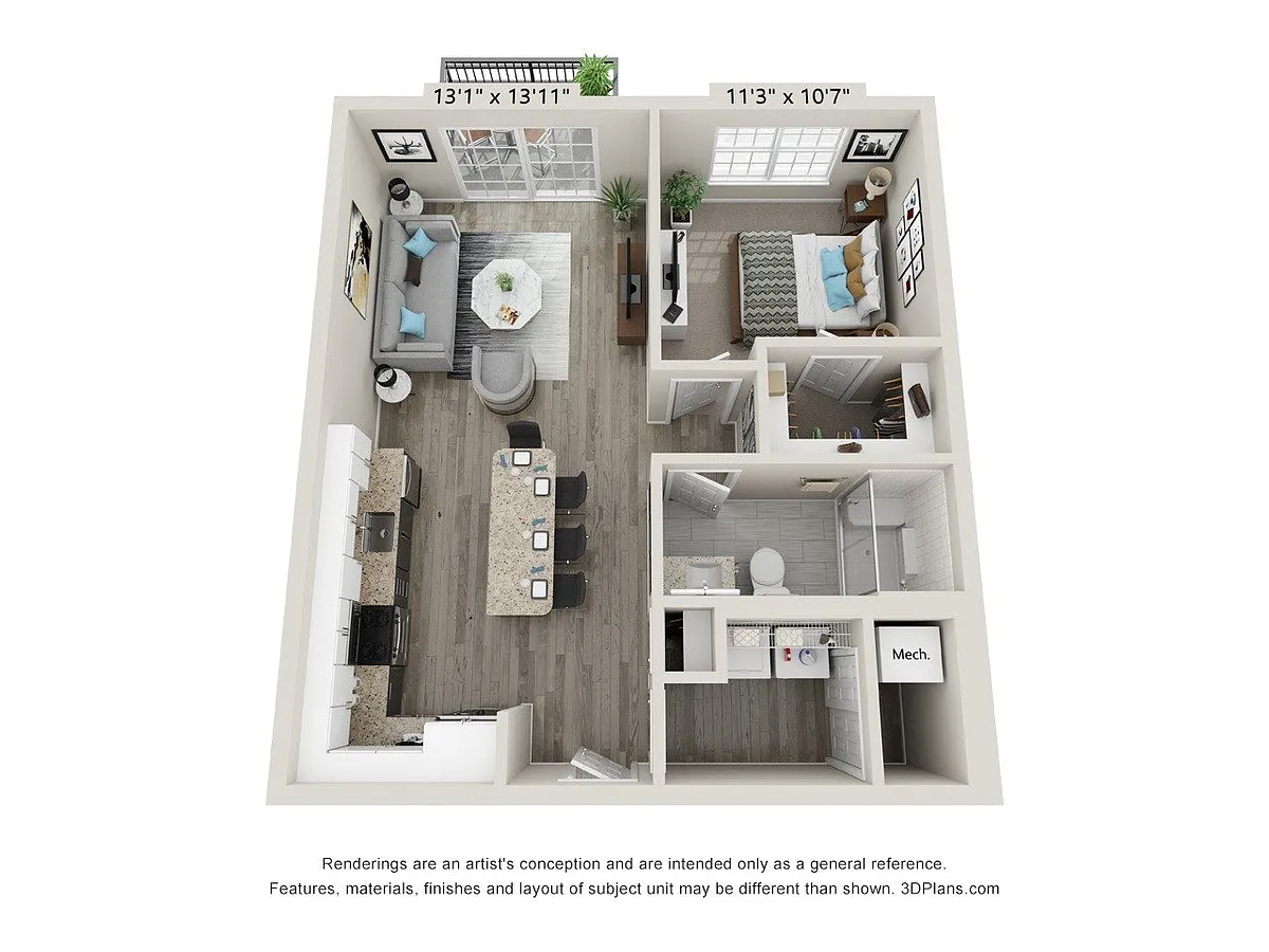Floor plan The Gable B