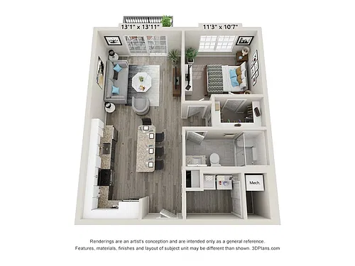 Floor plan The Gable B