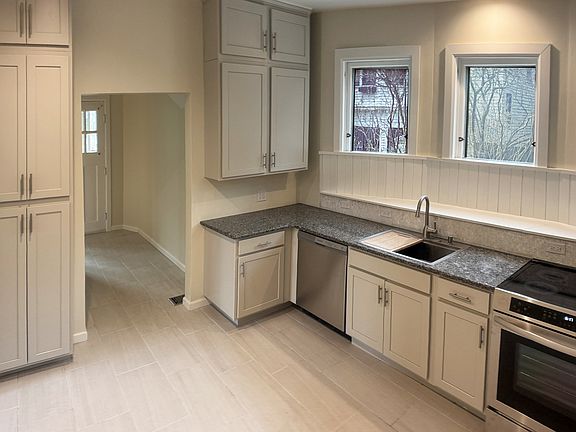 Brand New Kitchen with all new cabinets, counters and stainless steel appliances.