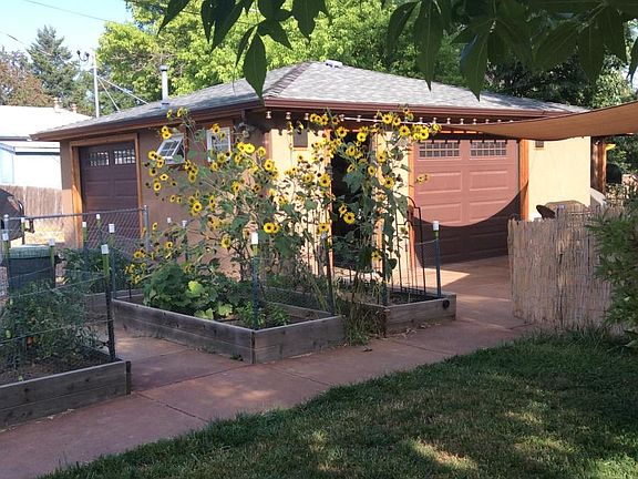 Raised beds + southern sun