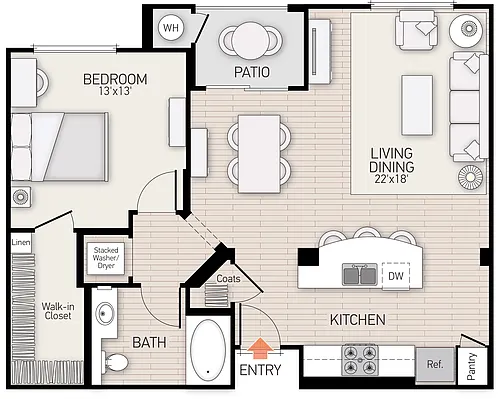Floor plan Delrey - Plan 19