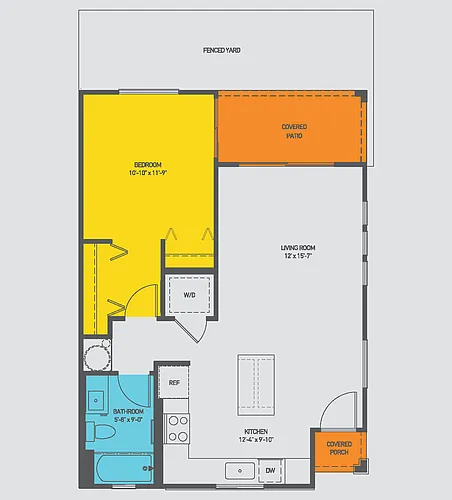 Floor plan Peralta