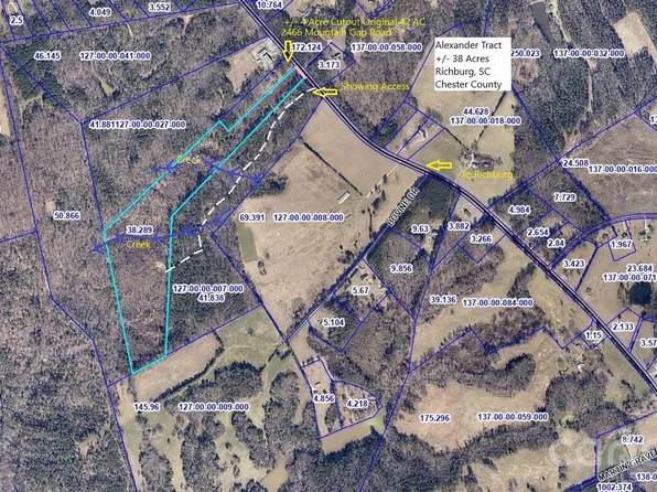 Mountain Gap Rd, Richburg, SC 29729