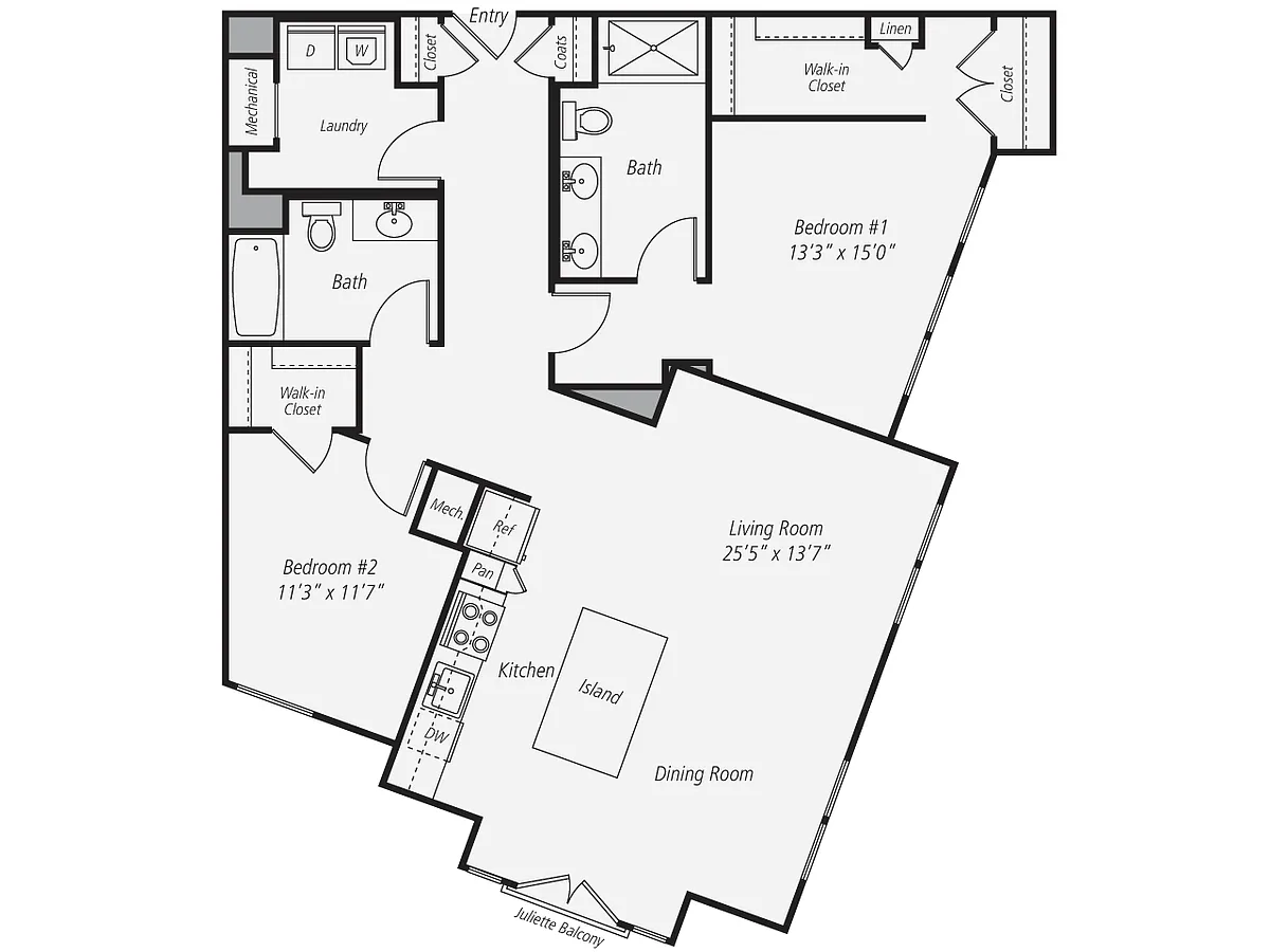 Floor plan B8