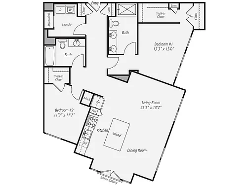 Floor plan B8