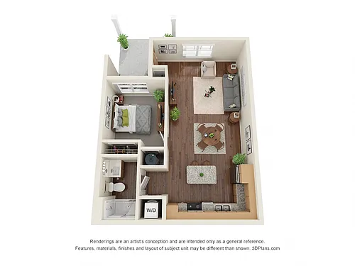 Floor plan A4 - Cottage