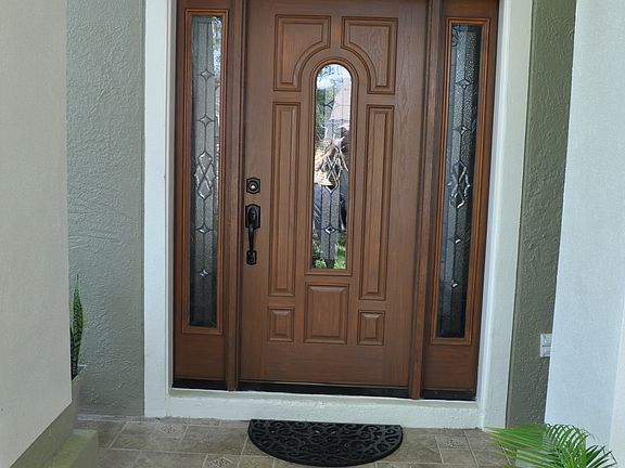 Tile Entry, Security Door