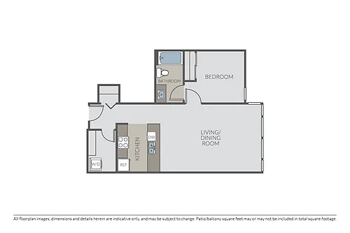 Floor plan Plan 1A