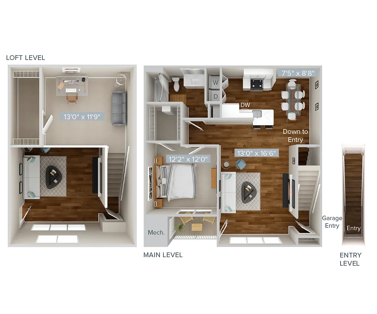Floor plan A2L-1180-407
