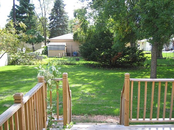 View from Deck into back yard