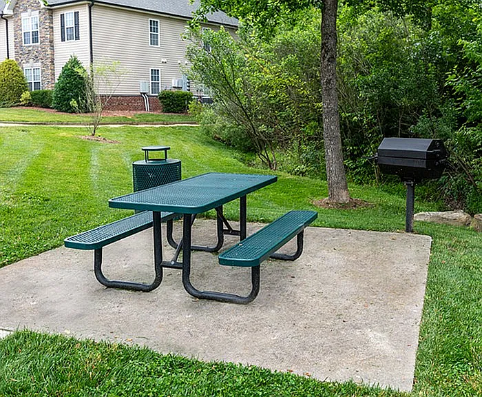 Experience outdoor living at its best with this inviting picnic area, perfect for gatherings and relaxation.
