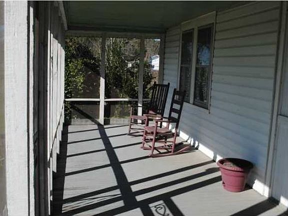 large screened porch