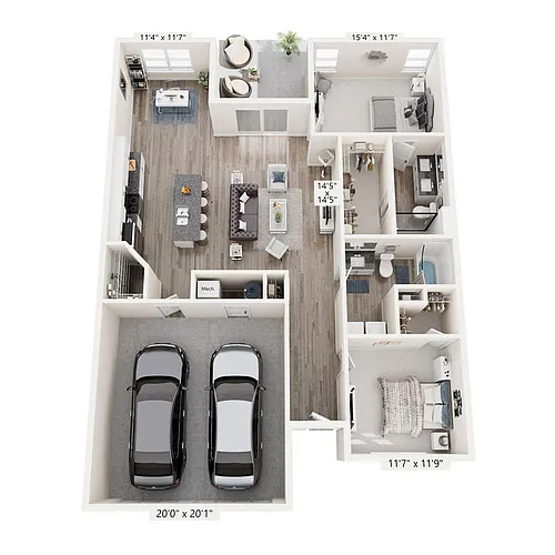 Floor plan Willowood