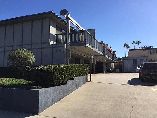 Outside of building