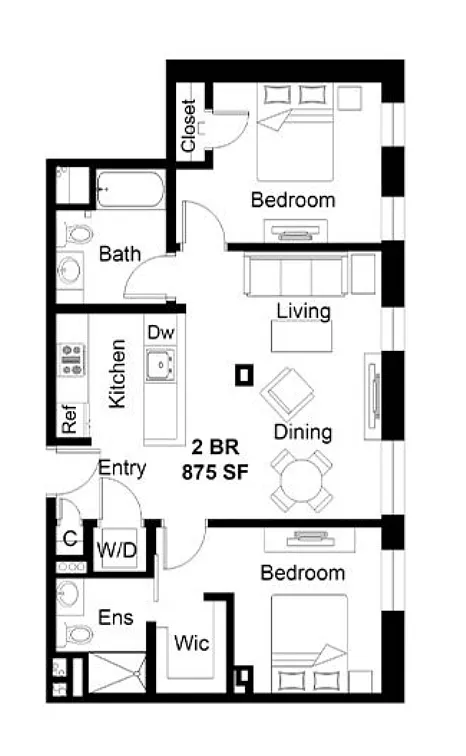 Floor plan 404