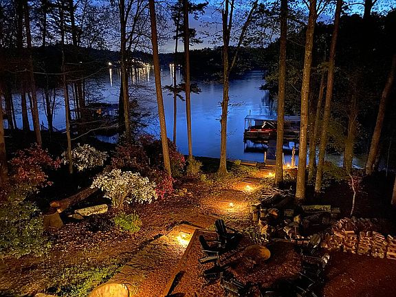Backyard Nighttime