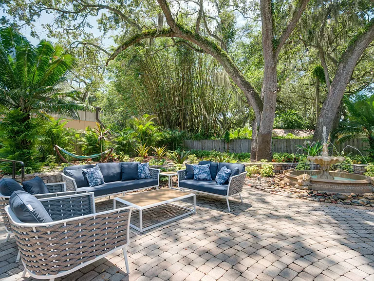 Outdoor Lounge Area
