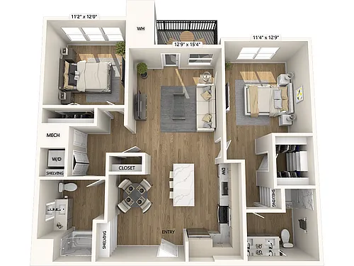 Floor plan BM13-SIG-Signature Collection