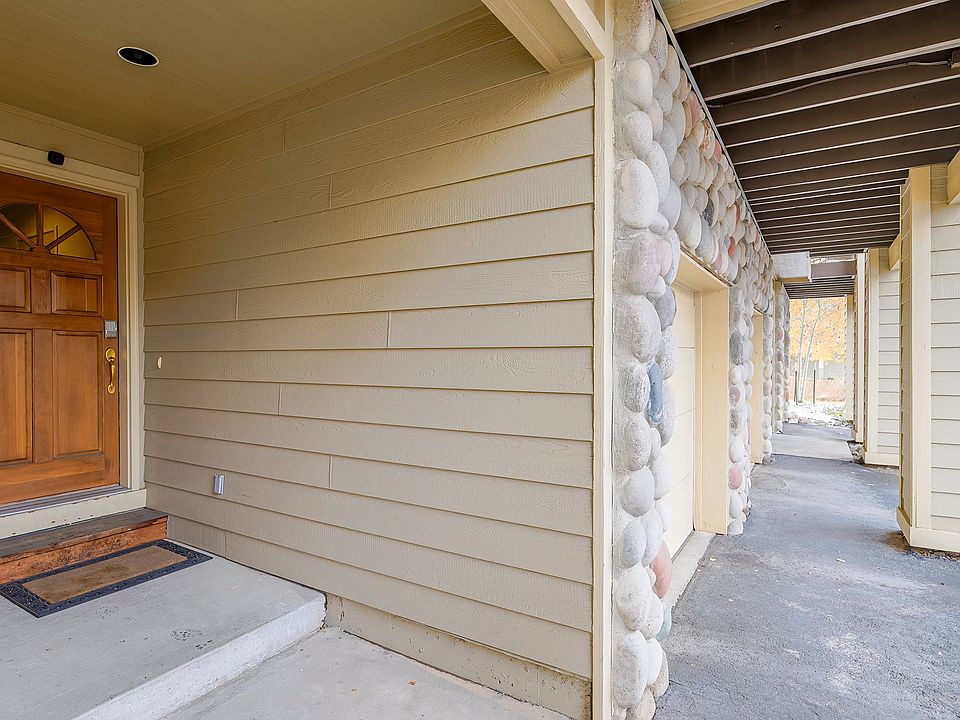 Front door under cover