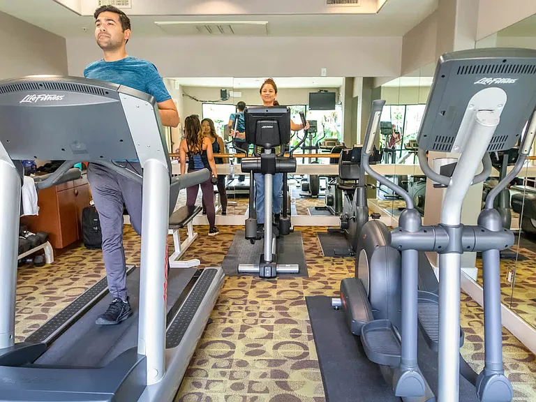 Workout in the Fitness Center