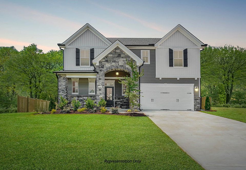 The Cary French Country by New Home Inc
