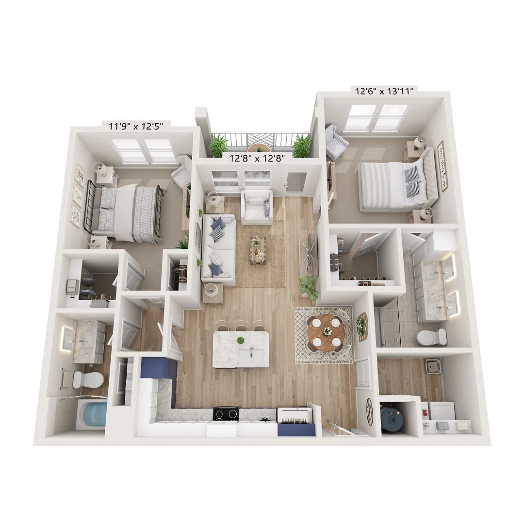 Floor plan The Buxton