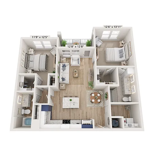 Floor plan The Buxton